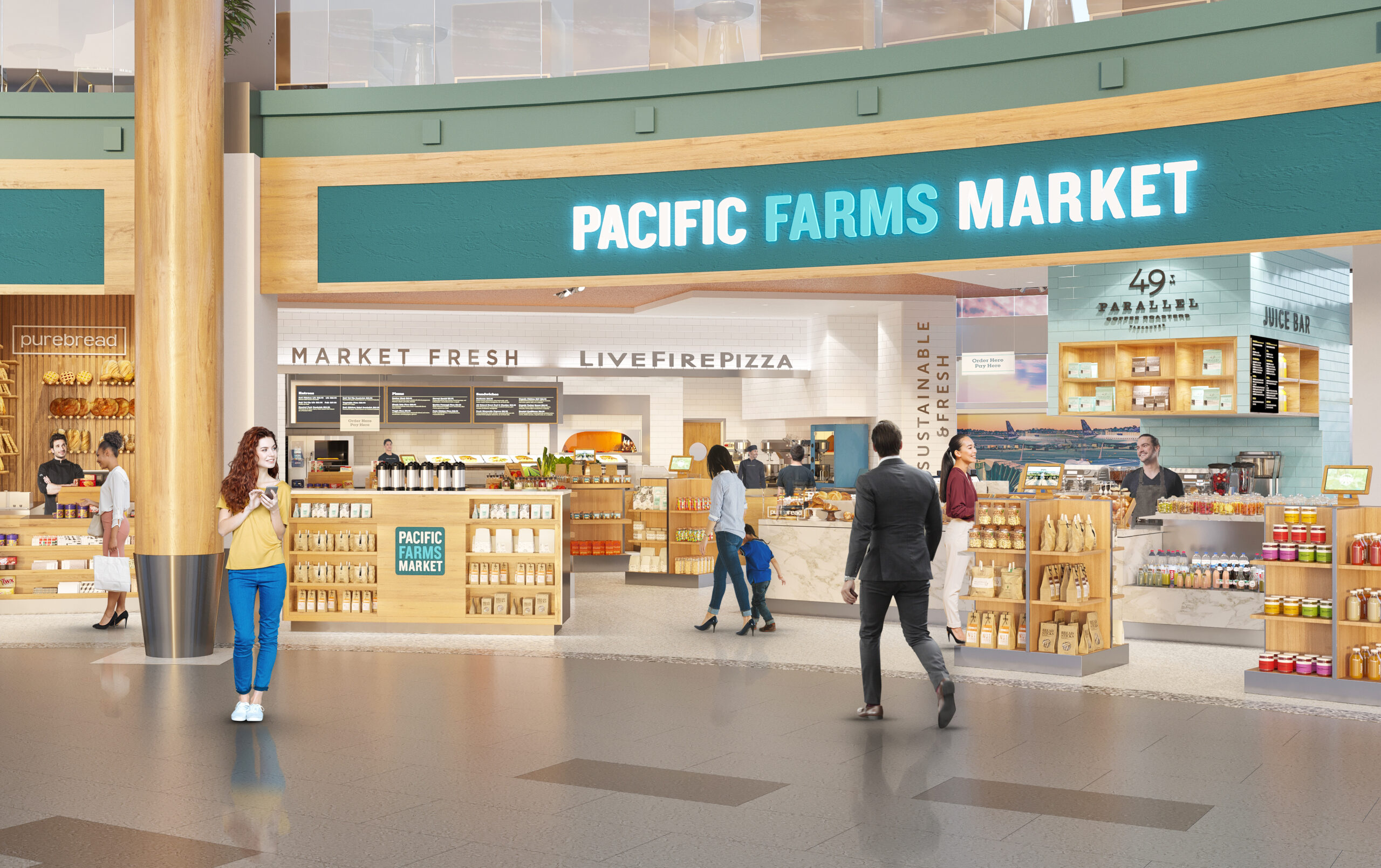 Keeping it LOCAL! Pacific Farms Market at YVR - SMARTDESIGN GROUP